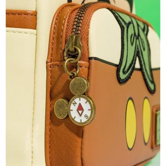 Women Disney Mickey Mouse Adventureland Cosplay Double Strap Shoulder Bag Purse